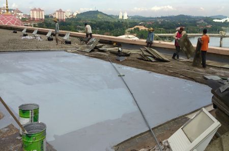 Masjid Putra, Putrajaya - Waterproofing to Concrete Roof Top